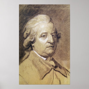 Póster Retrato de Luis XVI Rey de Francia
