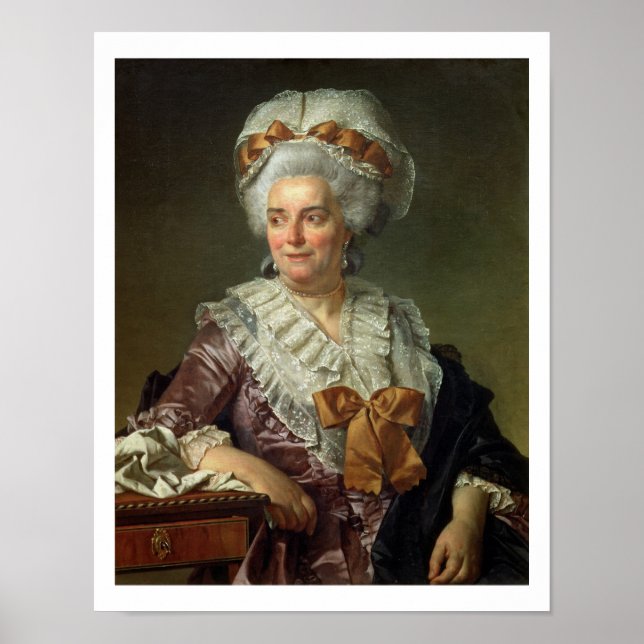 Póster Retrato de Madame Charles-Pierre Pecoul, Pota de r (Frente)