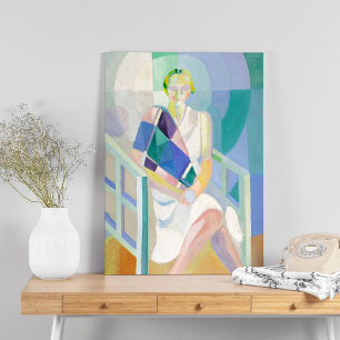 Póster Retrato de Madame Heim, Delaunay