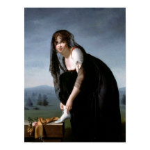 Retrato de Madame Soustra. Marie-denise Villers