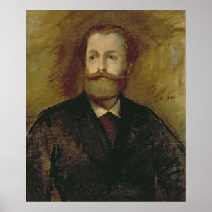 Póster Retrato de Manet el   de Antonin Proust c.1877-80