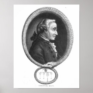 Póster Retrato de Manuel Kant 2