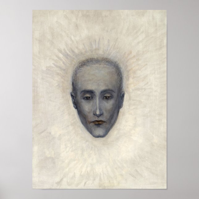 Póster Retrato de Marcel Duchamp por Florine Stettheimer (Frente)