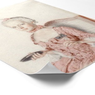 Póster Retrato de María Antonia, arquesa de Austria