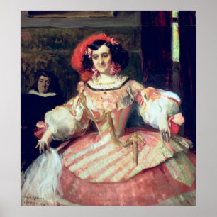 Póster Retrato de María Guerrero