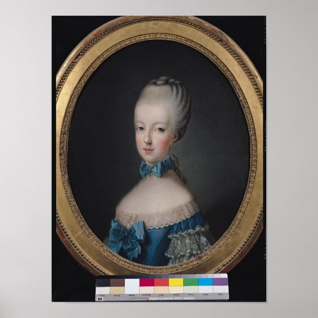 Póster Retrato de Marie-Antoinette (Frente)