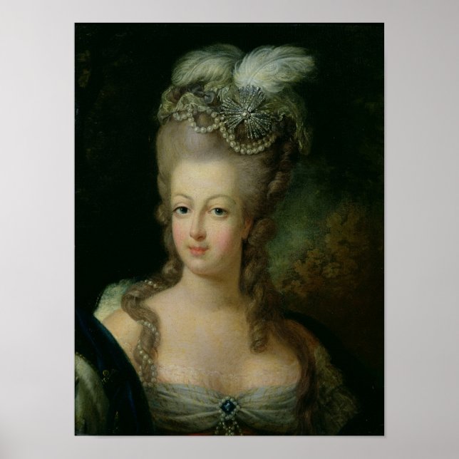 Póster Retrato de Marie-Antoinette (Frente)