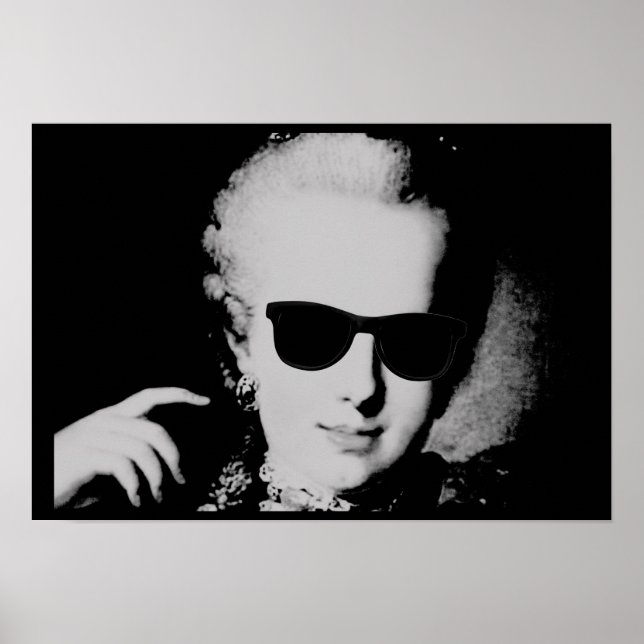 Póster Retrato de Marie-Antoinette Maria Antonia Austria (Frente)