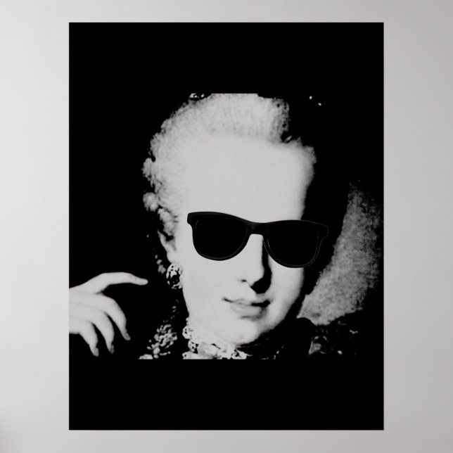 Póster Retrato de Marie-Antoinette Maria Antonia Austria (Frente)