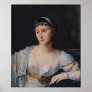 Póster Retrato de Marie-Paulina Bonaparte