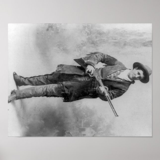 Póster Retrato de Martha Canary "Calamity Jane" (Frente)