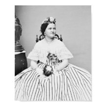 Retrato de Mary Todd Lincoln - Circa 1861