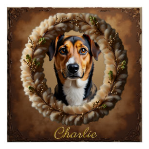 Póster Retrato de Mascota Personalizado – Simplemente Sub