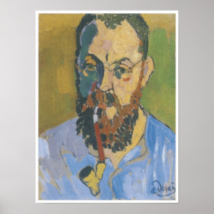 Póster Retrato de Matisse, 1905
