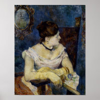 Retrato de Mette Gaugin, la esposa de los artistas
