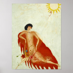 Póster Retrato de mí mismo, 1923 por Florine Stettheimer