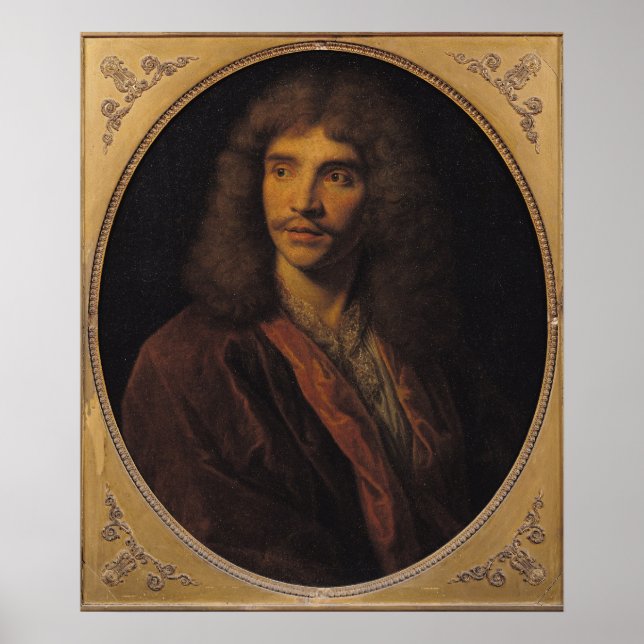 Póster Retrato de Moliere (Frente)