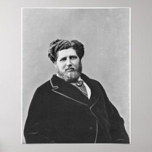 Póster Retrato de Monsieur de Tourguenef