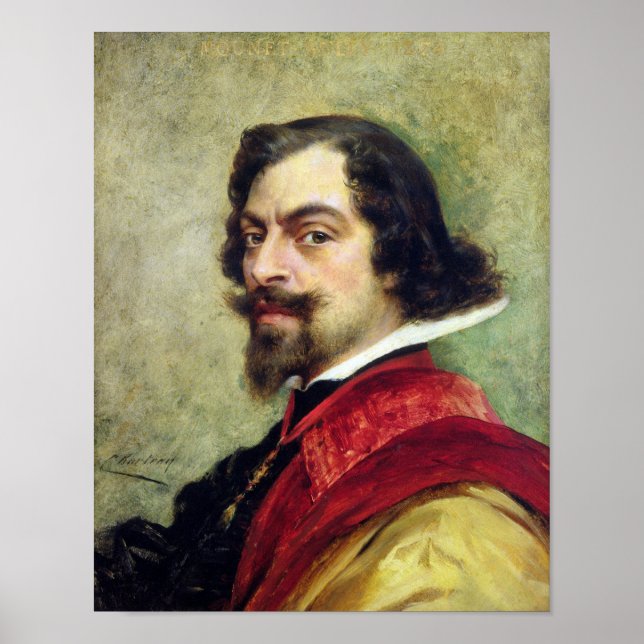 Póster Retrato de Mounet-Sully (Frente)