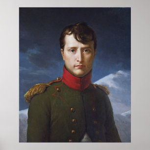 Póster Retrato de Napoleón Bonaparte Primer Cónsul