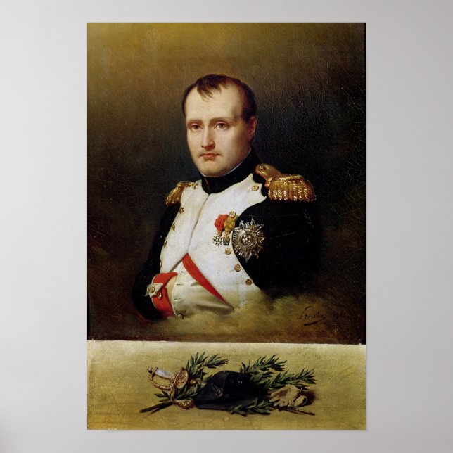 Póster Retrato de Napoleón I 1812 (Frente)