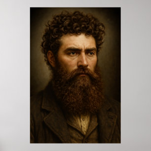 Póster Retrato de Ned Kelly