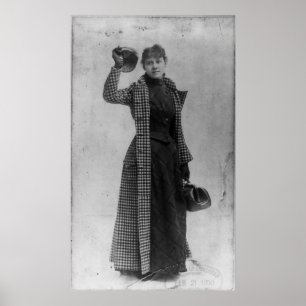 Póster Retrato de Nellie Bly
