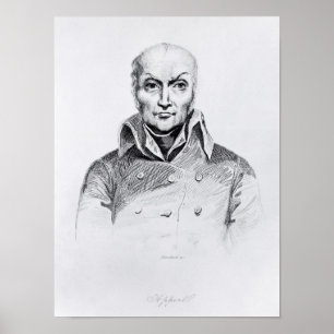 Póster Retrato de Nicolas Appert