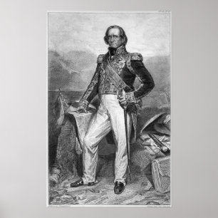 Póster Retrato de Nicolás Jean-de-Dieu