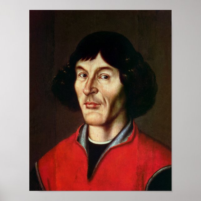 Póster Retrato de Nicolaus Copernicus (Frente)