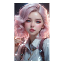 Retrato de niña borrosa 1