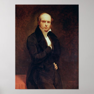 Póster Retrato de Odilon Barrot