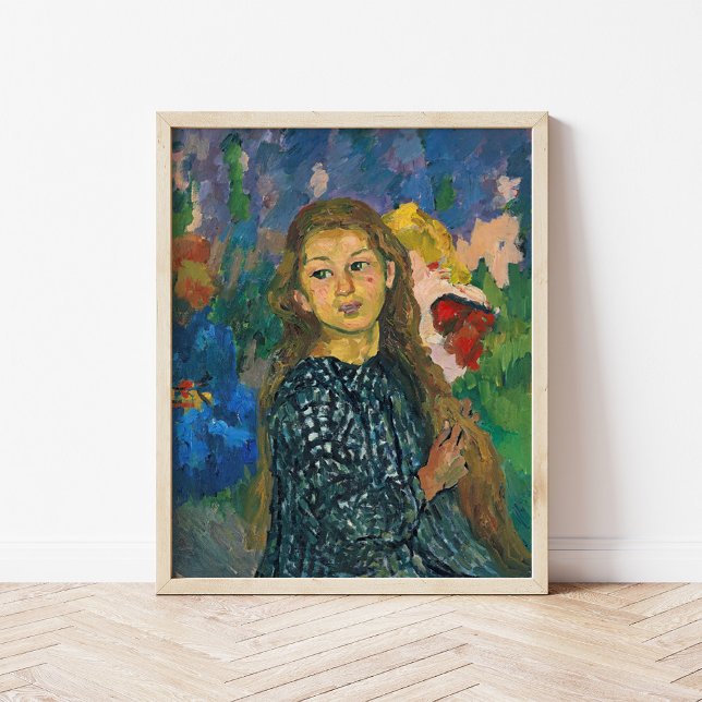 Póster Retrato de Ottilia | Giovanni Giacometti (Subido por el creador)