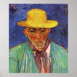 Póster Retrato de Patience Escalier por Vincent van Gogh