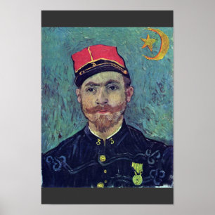 Póster Retrato De Paul-Eugène Milliet Segundo Teniente