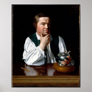 Póster Retrato de Paul Revere