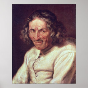 Póster Retrato de Paul Scarron