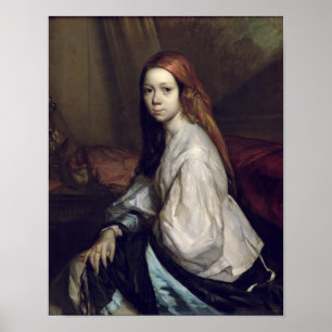 Póster Retrato de Pauline Ono