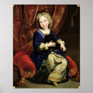 Póster Retrato de Philippe de France