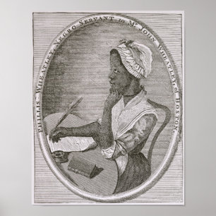 Póster Retrato de Phillis Wheatley