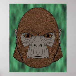 Póster Retrato de pie grande 1 (parecido a un ápice) Post