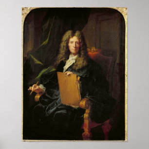 Póster Retrato de Pierre Mignard c.1690
