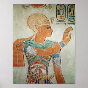 Póster Retrato de Ramsés III de