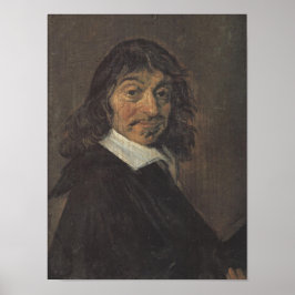 Póster Retrato de René Descartes por Frans Hals