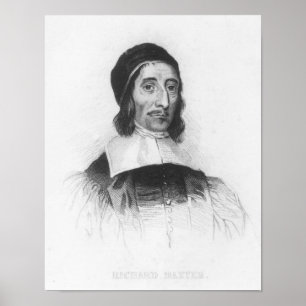 Póster Retrato de Richard Baxter