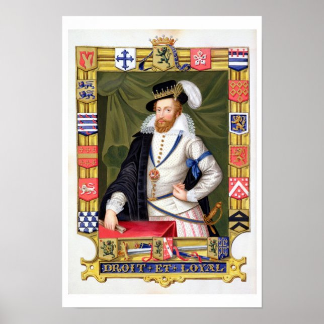 Póster Retrato de Robert Dudley (c.1532-88) Earl of Leic (Frente)