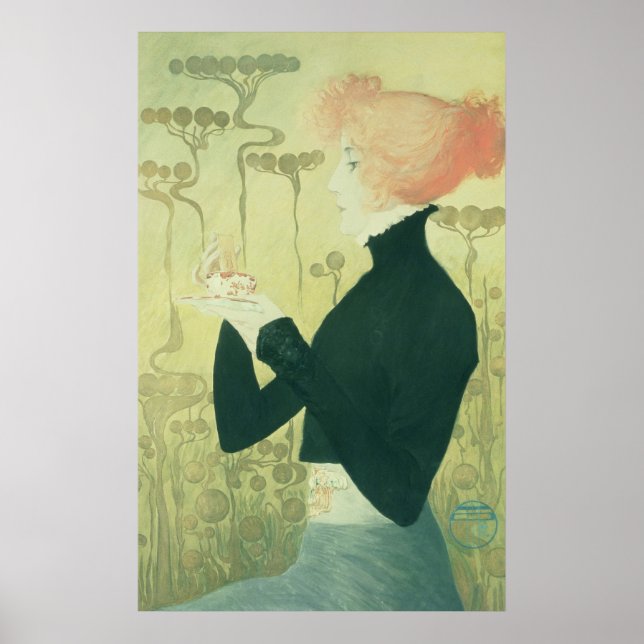 Póster Retrato de Sarah Bernhardt (Frente)