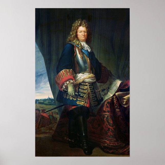 Póster Retrato de Sebastien le Prestre de Vauban (Frente)