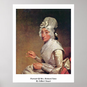 Póster Retrato de señora Richard Yates By Gilbert