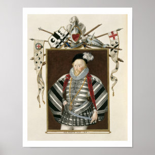Póster Retrato de sir Henry Lee (1530-1610) de la